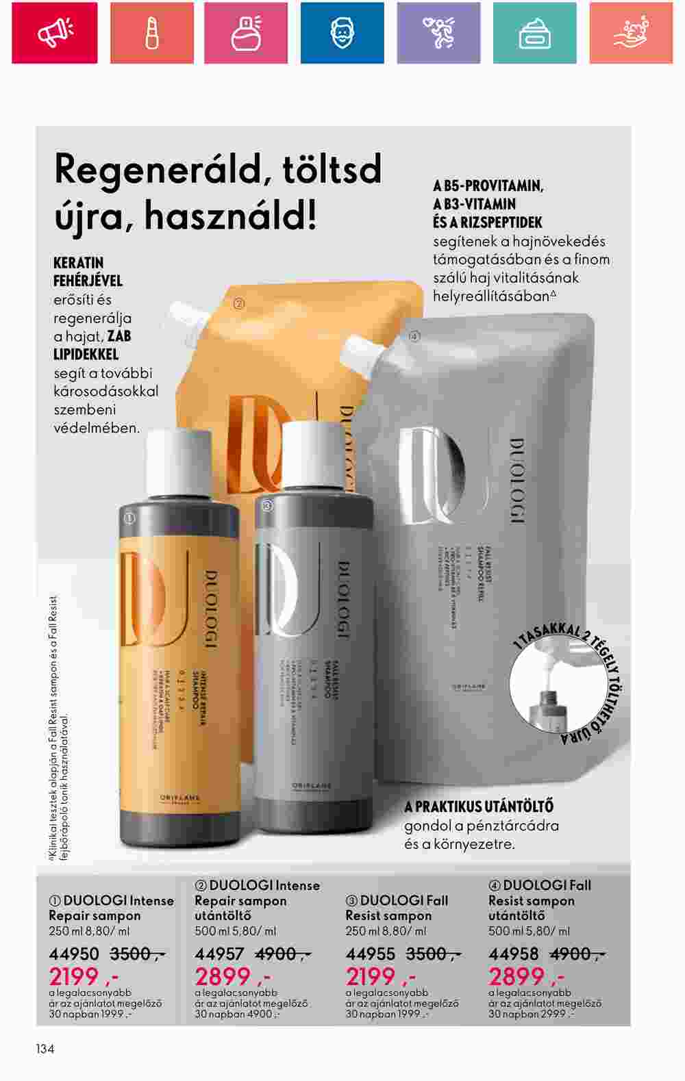 Oriflame akciós újság 2024.07.30-tól - 134. oldal.