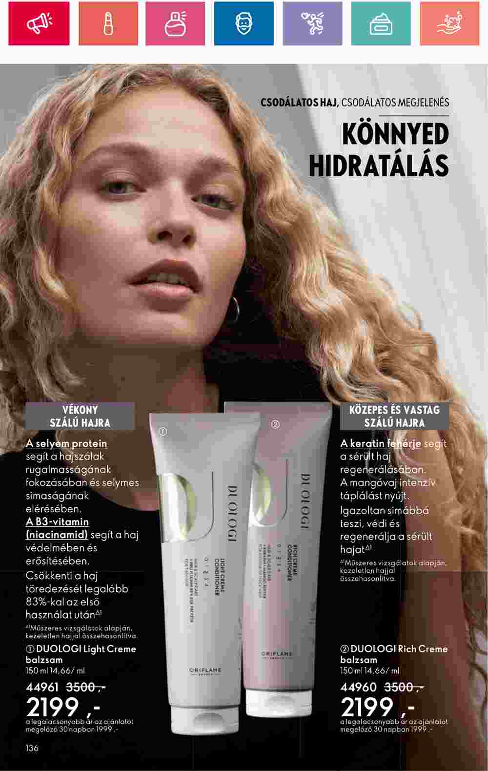 Oriflame akciós újság 2024.07.30-tól - 136. oldal.