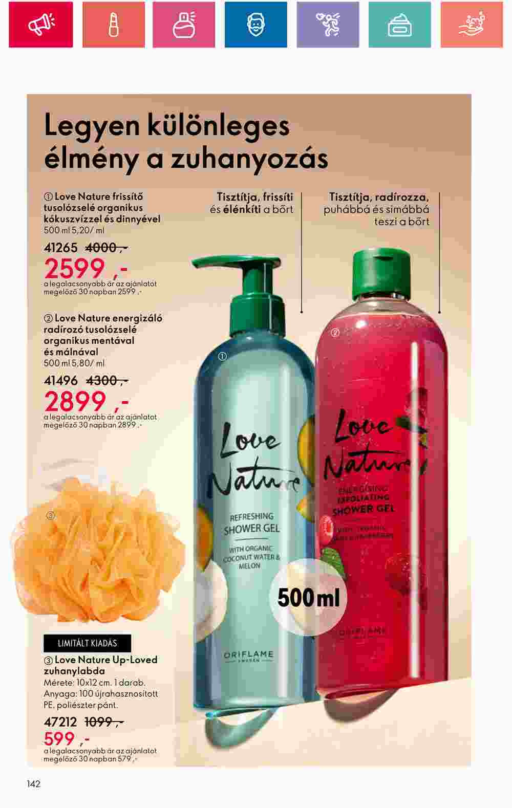 Oriflame akciós újság 2024.07.30-tól - 142. oldal.