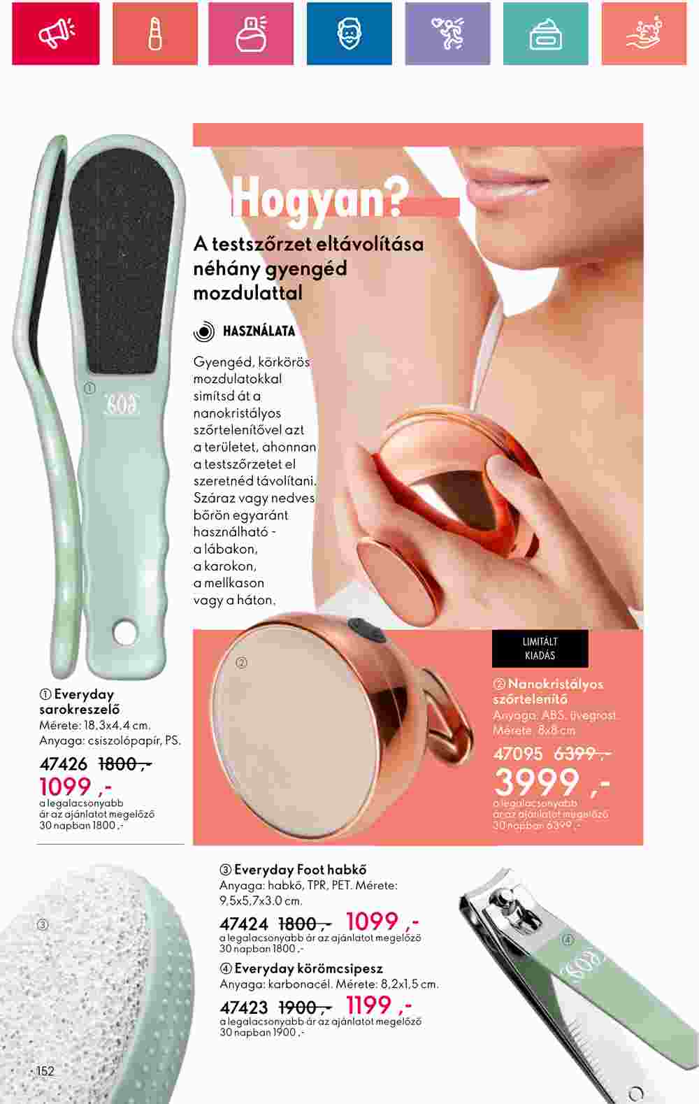 Oriflame akciós újság 2024.07.30-tól - 152. oldal.