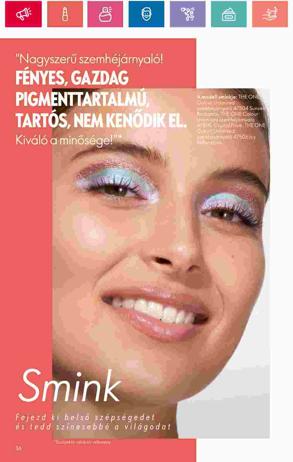 Oriflame akciós újság 2024.07.30-tól - 36. oldal.