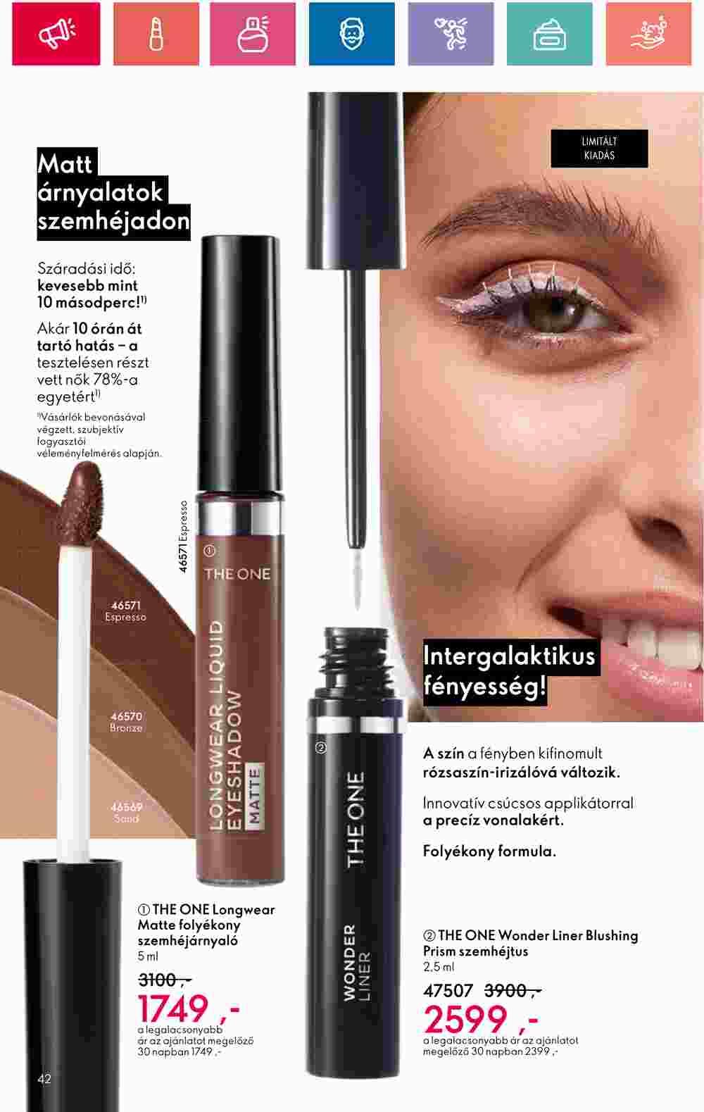 Oriflame akciós újság 2024.07.30-tól - 42. oldal.