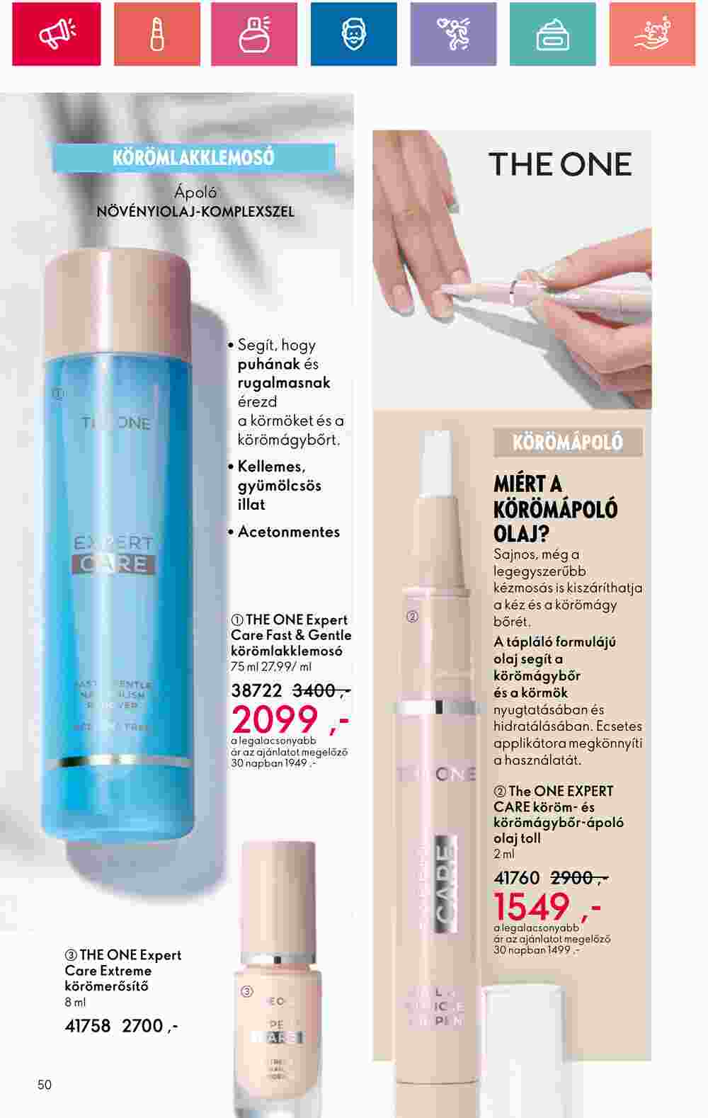 Oriflame akciós újság 2024.07.30-tól - 50. oldal.