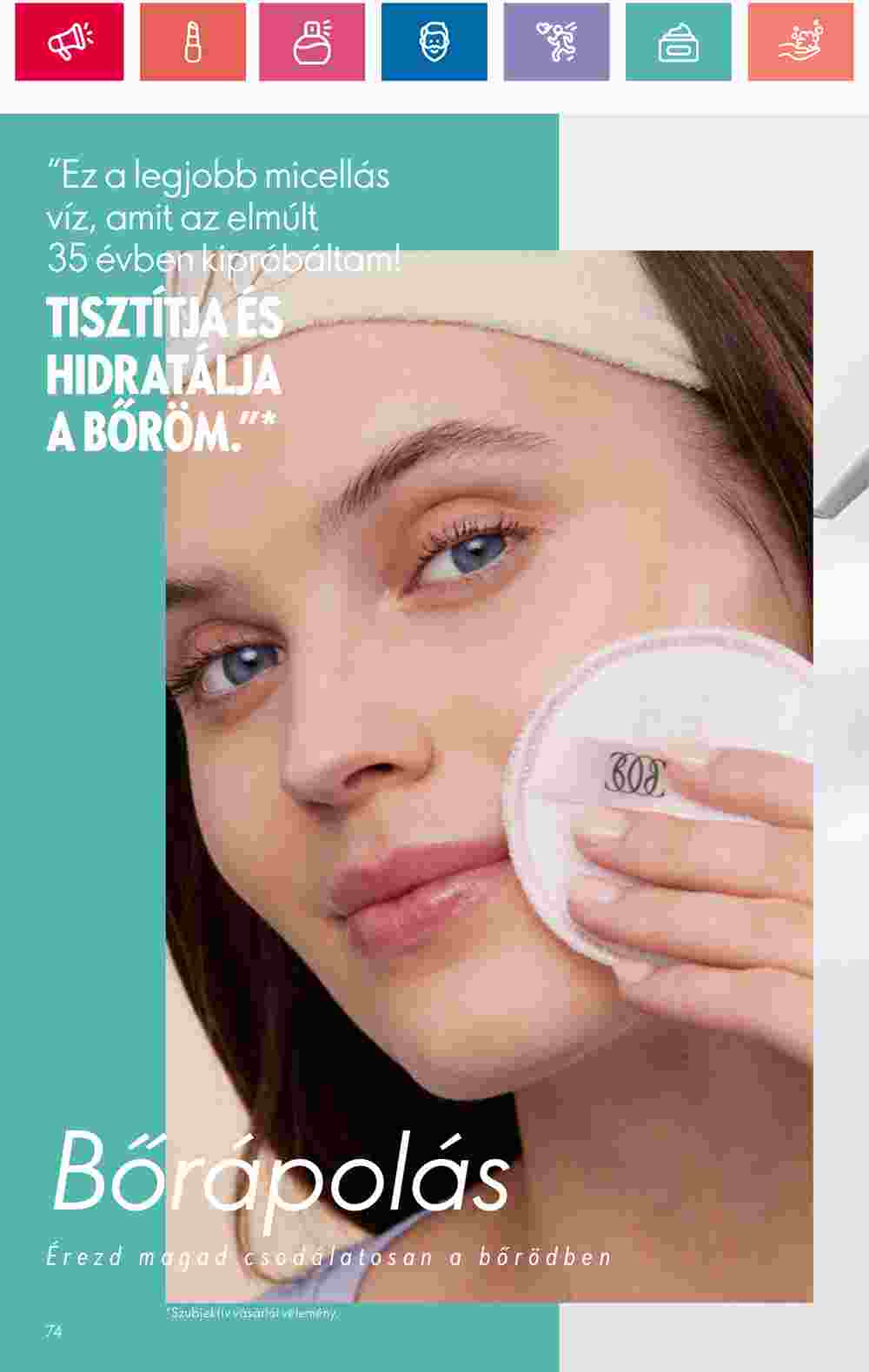 Oriflame akciós újság 2024.07.30-tól - 74. oldal.