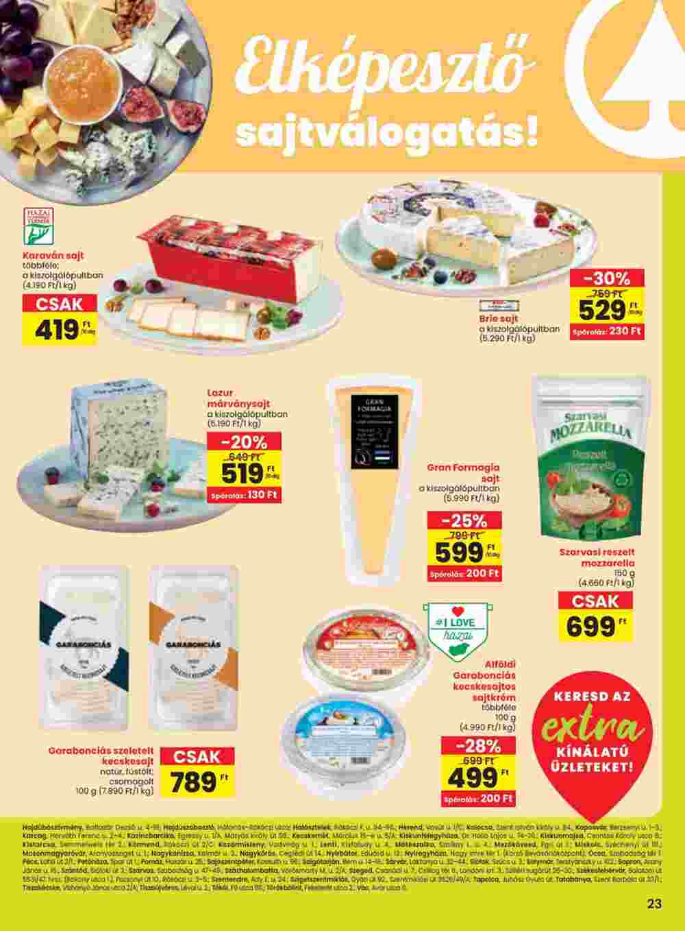 Spar Extra akciós újság 2024.08.01-től - 4. oldal.