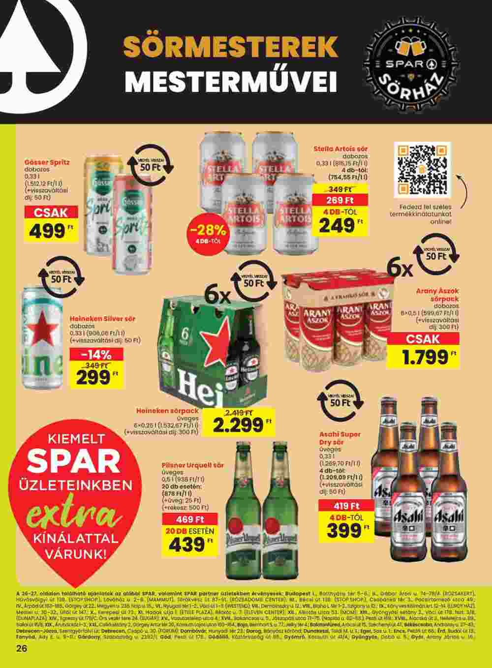 Spar Extra akciós újság 2024.08.01-től - 7. oldal.