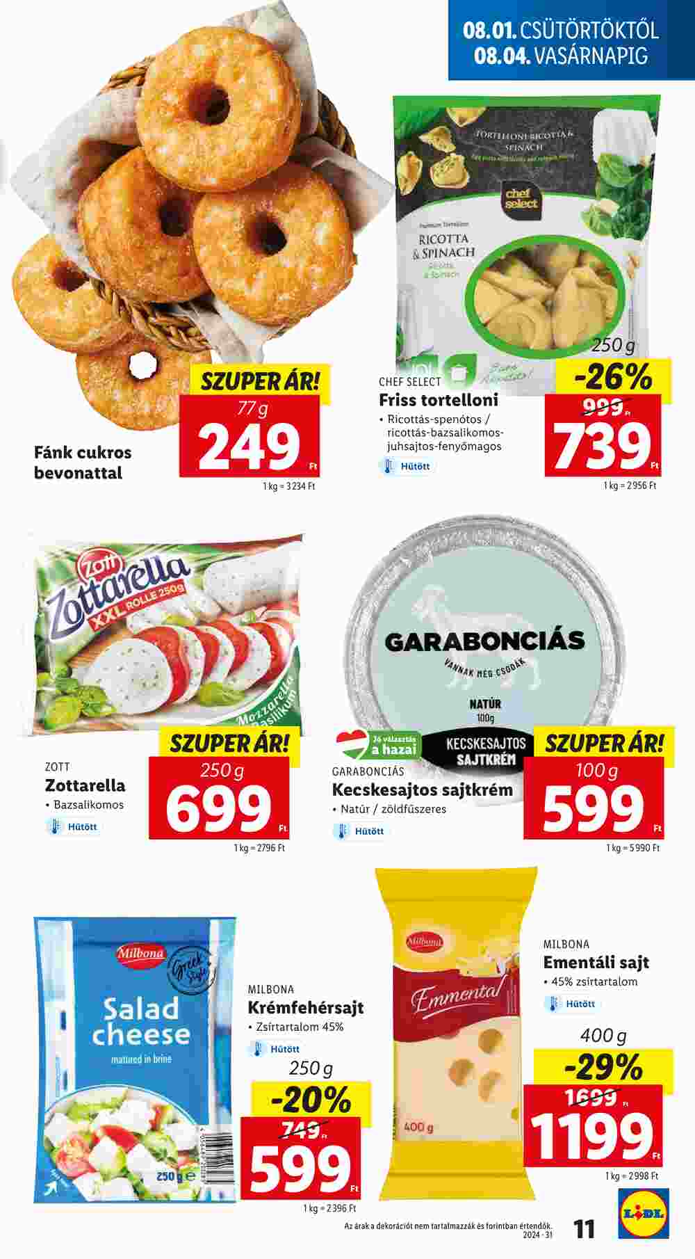 Lidl akciós újság 2024.08.01-től - 11. oldal.