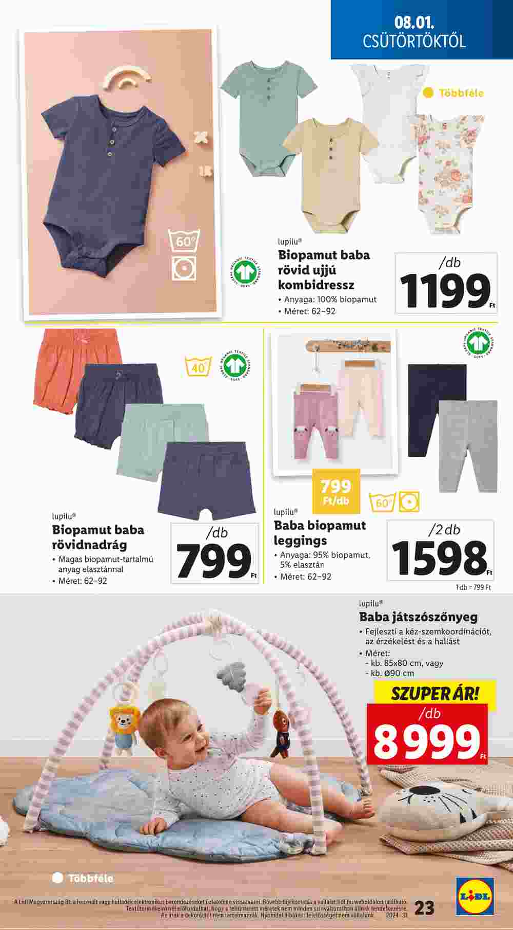 Lidl akciós újság 2024.08.01-től - 23. oldal.