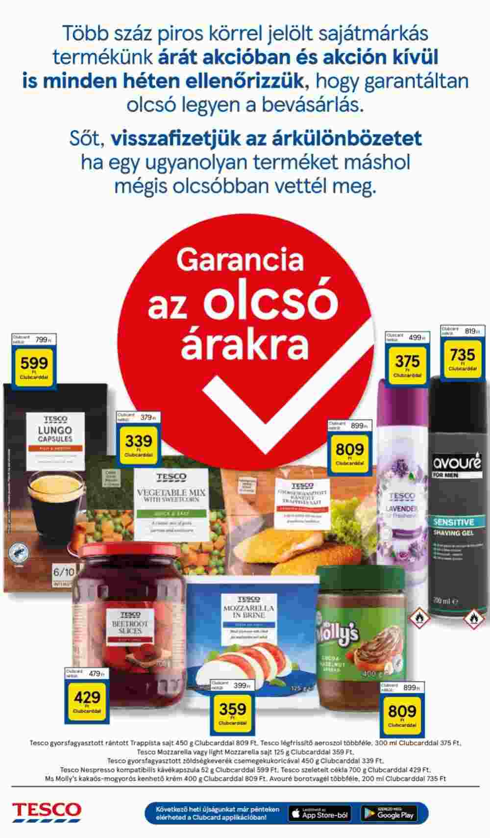 Tesco akciós újság 2024.08.01-től - 22. oldal.