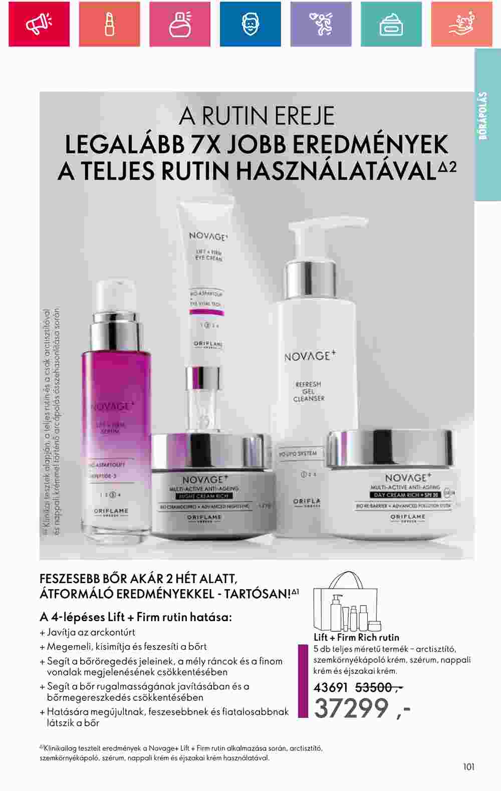 Oriflame akciós újság 2024.08.20-tól - 101. oldal.