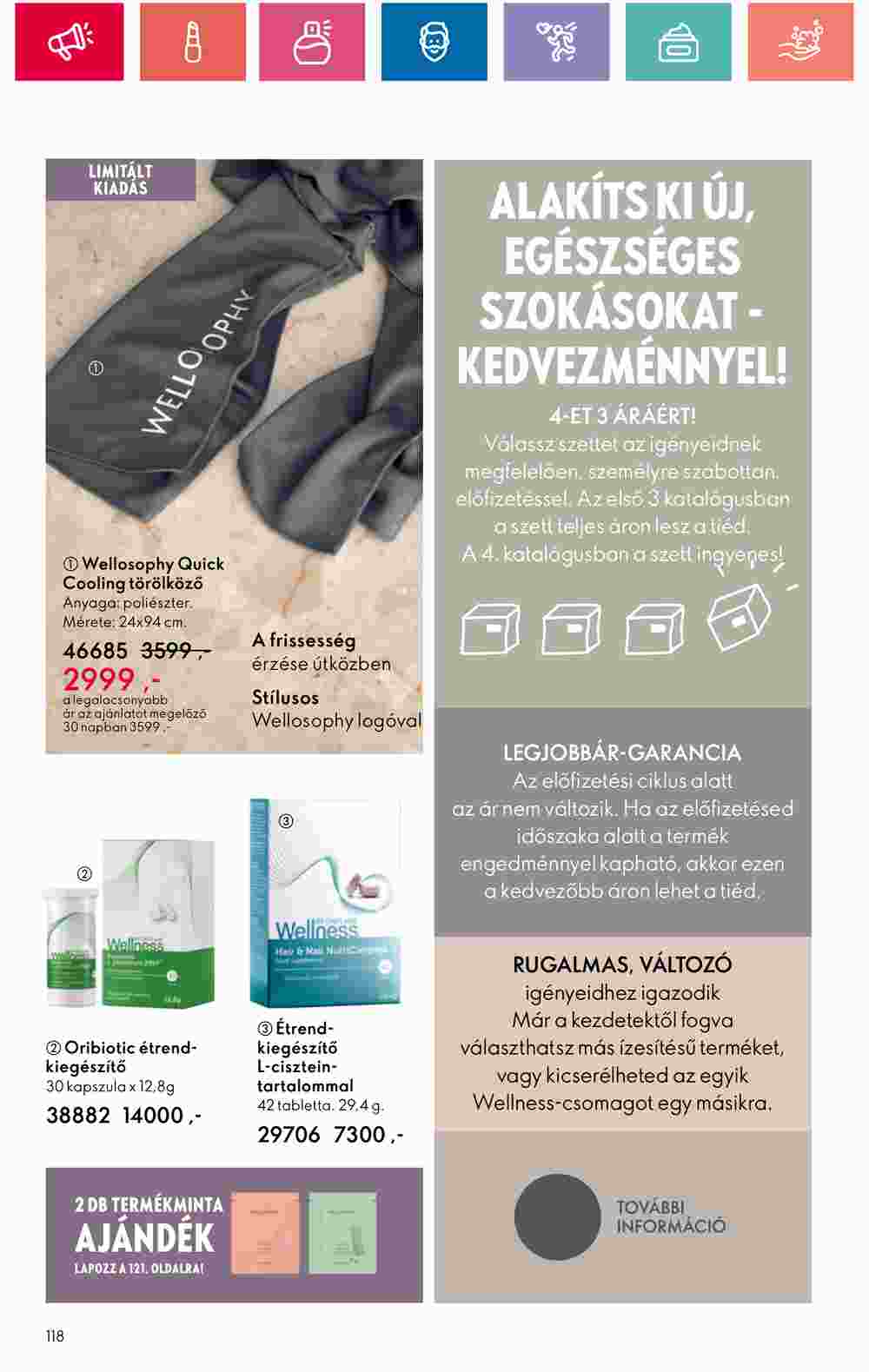 Oriflame akciós újság 2024.08.20-tól - 118. oldal.