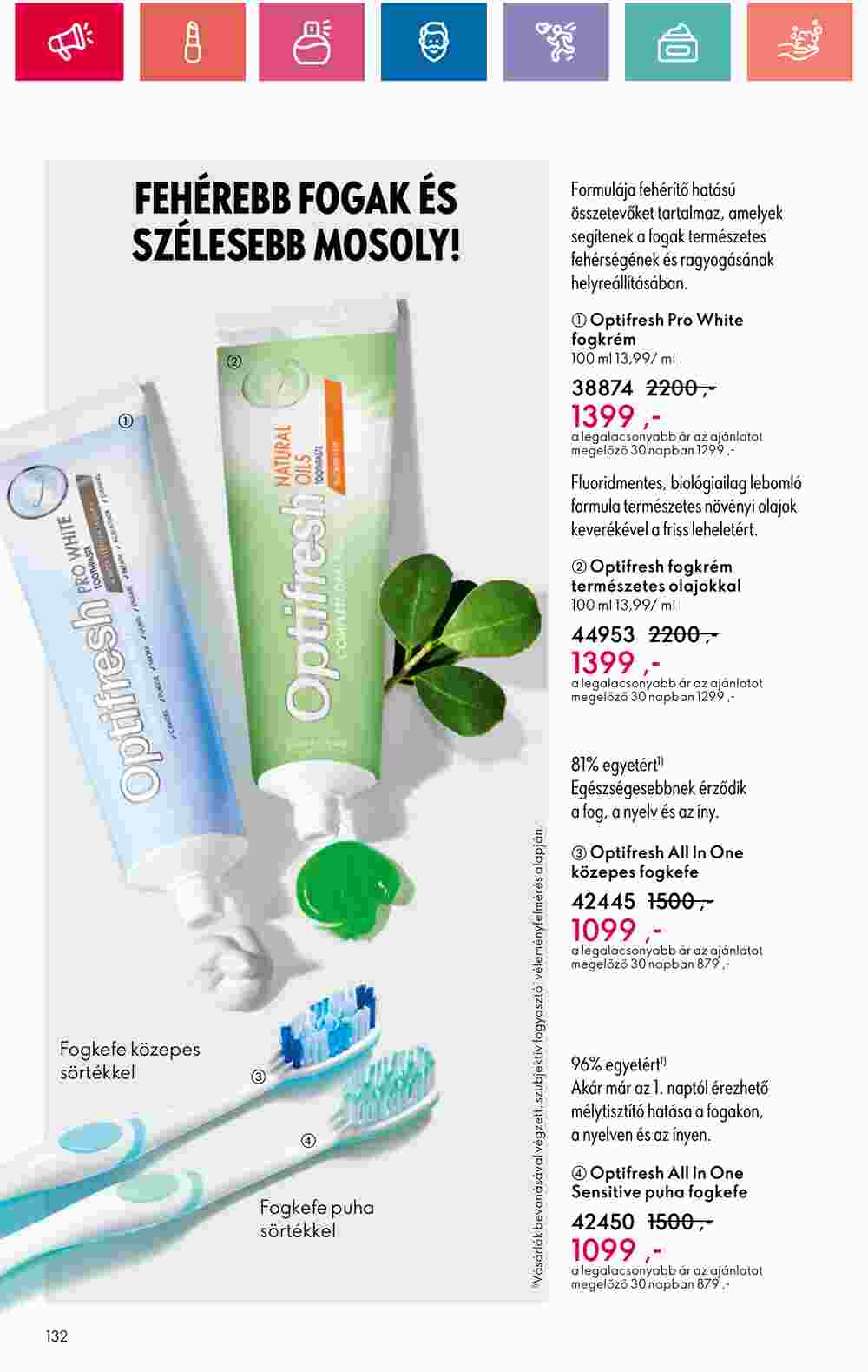 Oriflame akciós újság 2024.08.20-tól - 132. oldal.