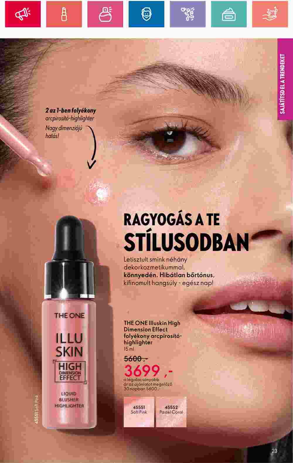 Oriflame akciós újság 2024.08.20-tól - 23. oldal.