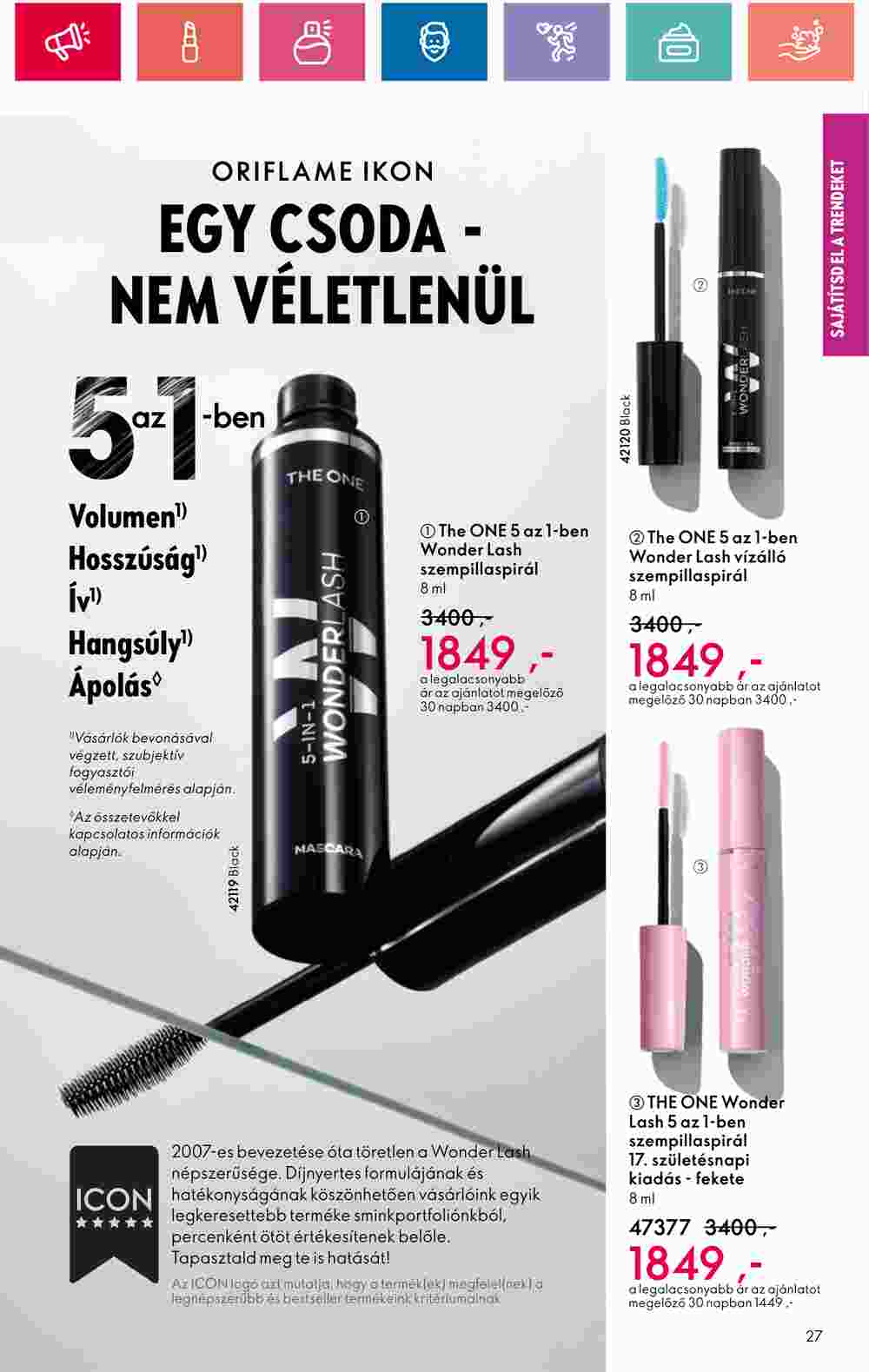 Oriflame akciós újság 2024.08.20-tól - 27. oldal.