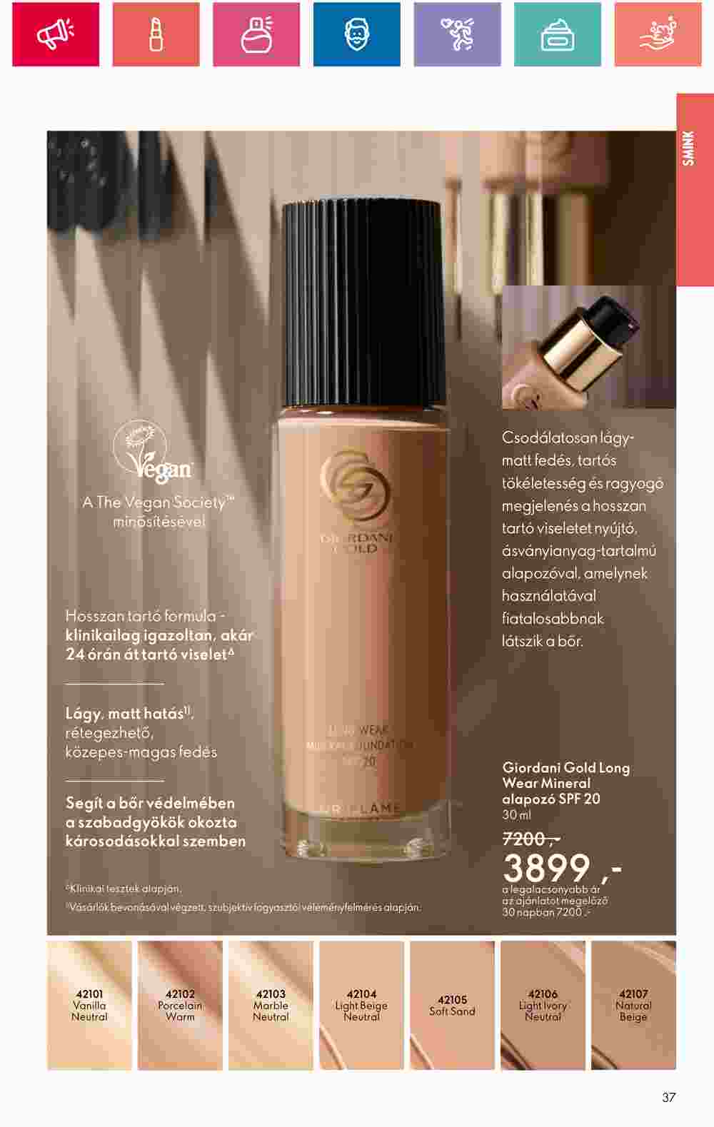 Oriflame akciós újság 2024.08.20-tól - 37. oldal.