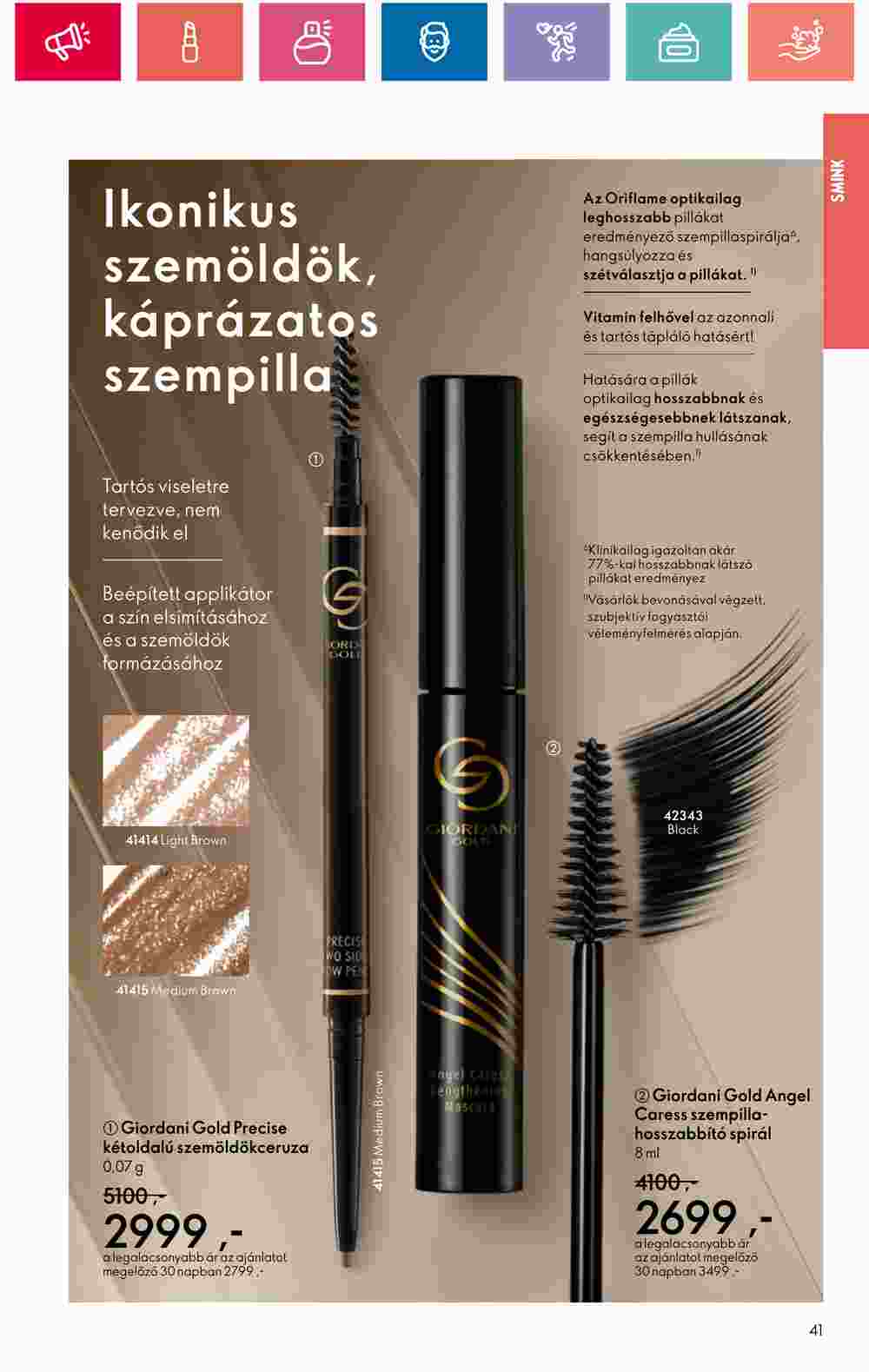 Oriflame akciós újság 2024.08.20-tól - 41. oldal.