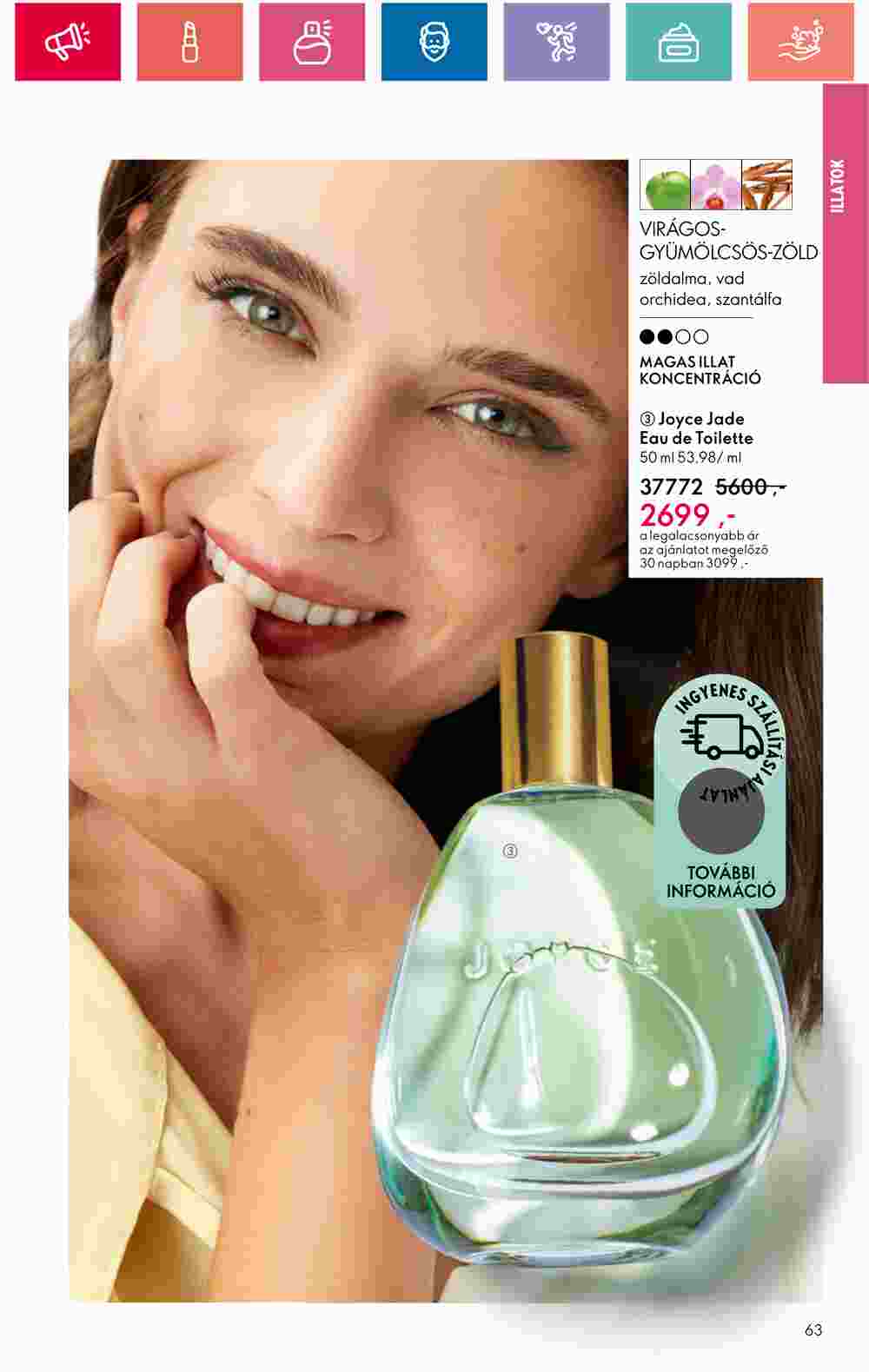 Oriflame akciós újság 2024.08.20-tól - 63. oldal.