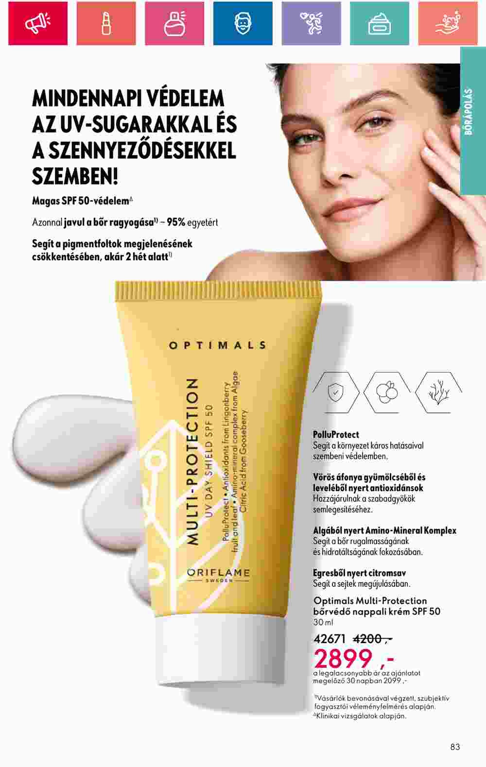 Oriflame akciós újság 2024.08.20-tól - 83. oldal.