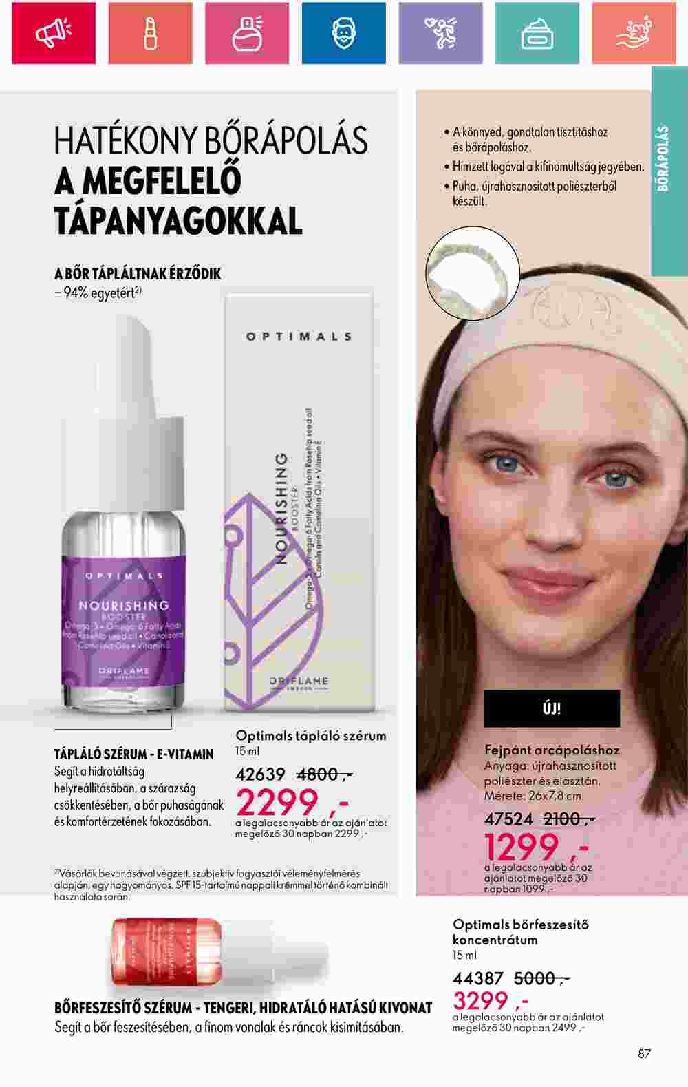 Oriflame akciós újság 2024.08.20-tól - 87. oldal.