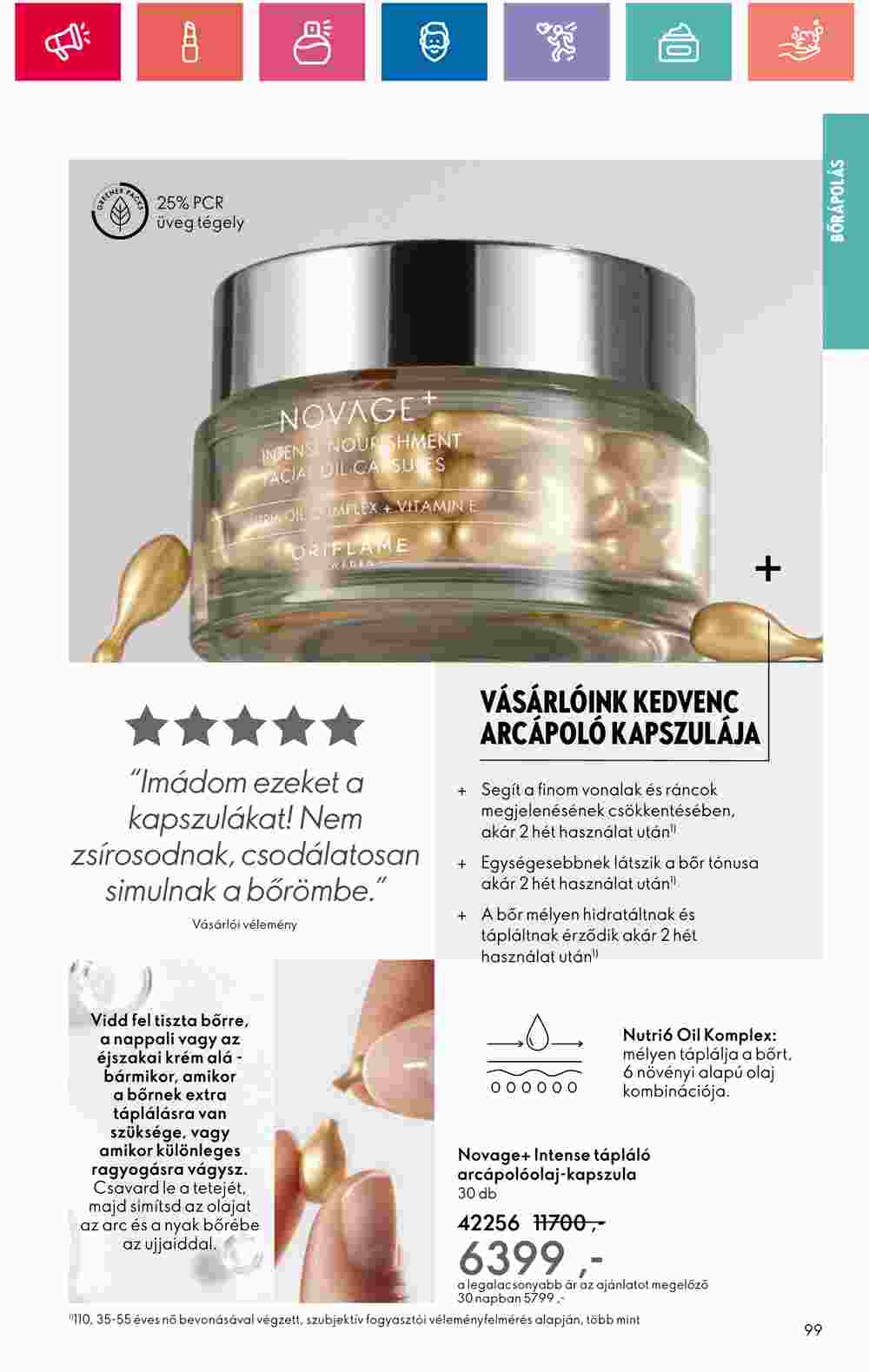 Oriflame akciós újság 2024.08.20-tól - 99. oldal.