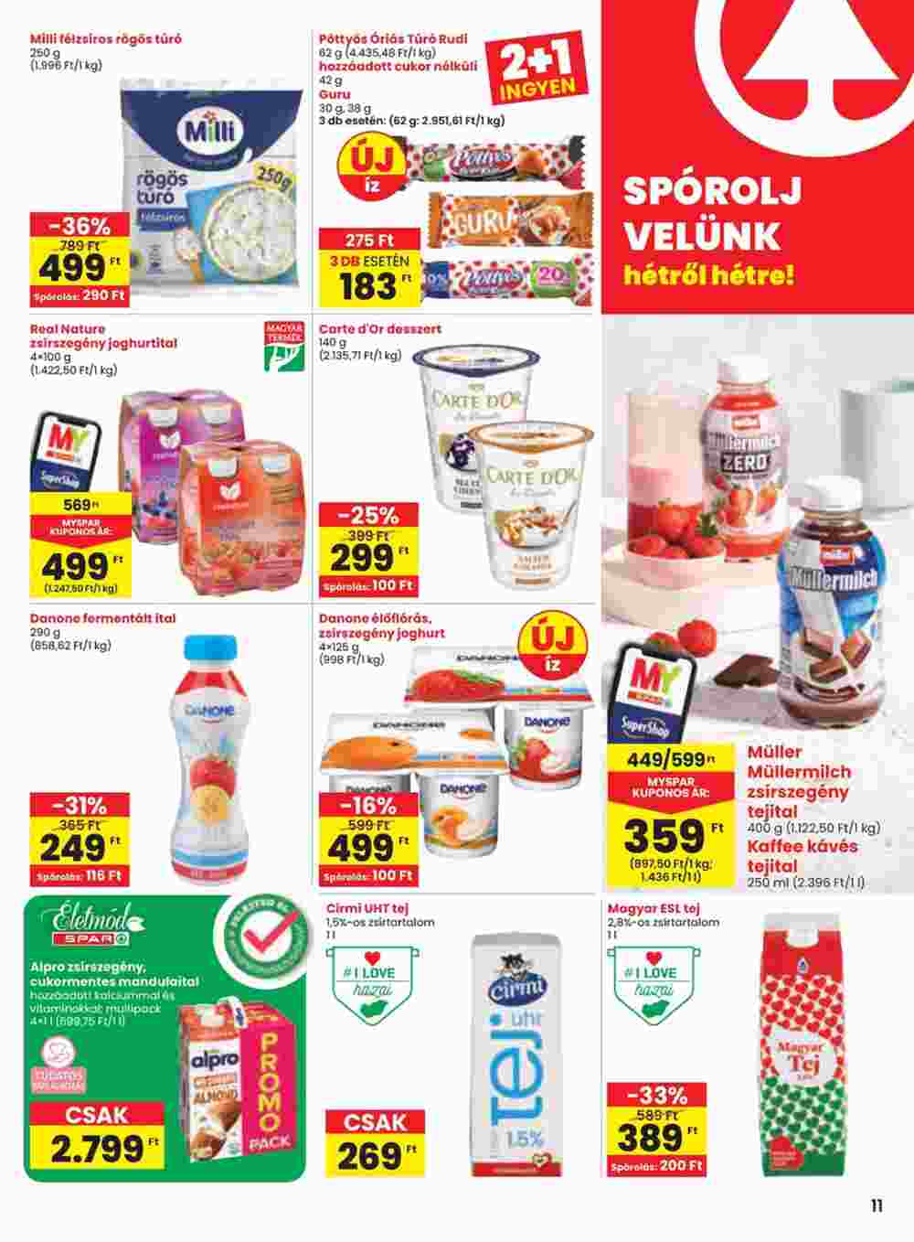 Spar akciós újság 2024.09.05-től - 11. oldal.