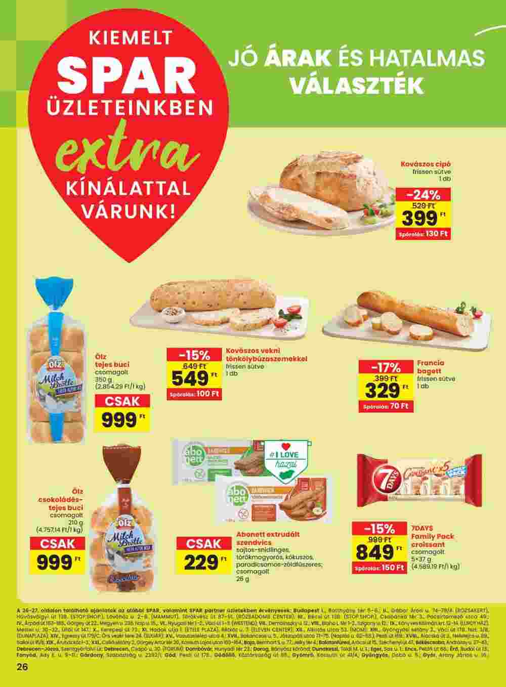 Spar Extra akciós újság 2024.09.05-től - 7. oldal.