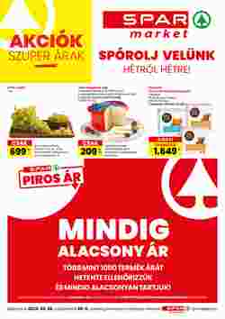 Spar Market akciós újság 2024.09.05-től