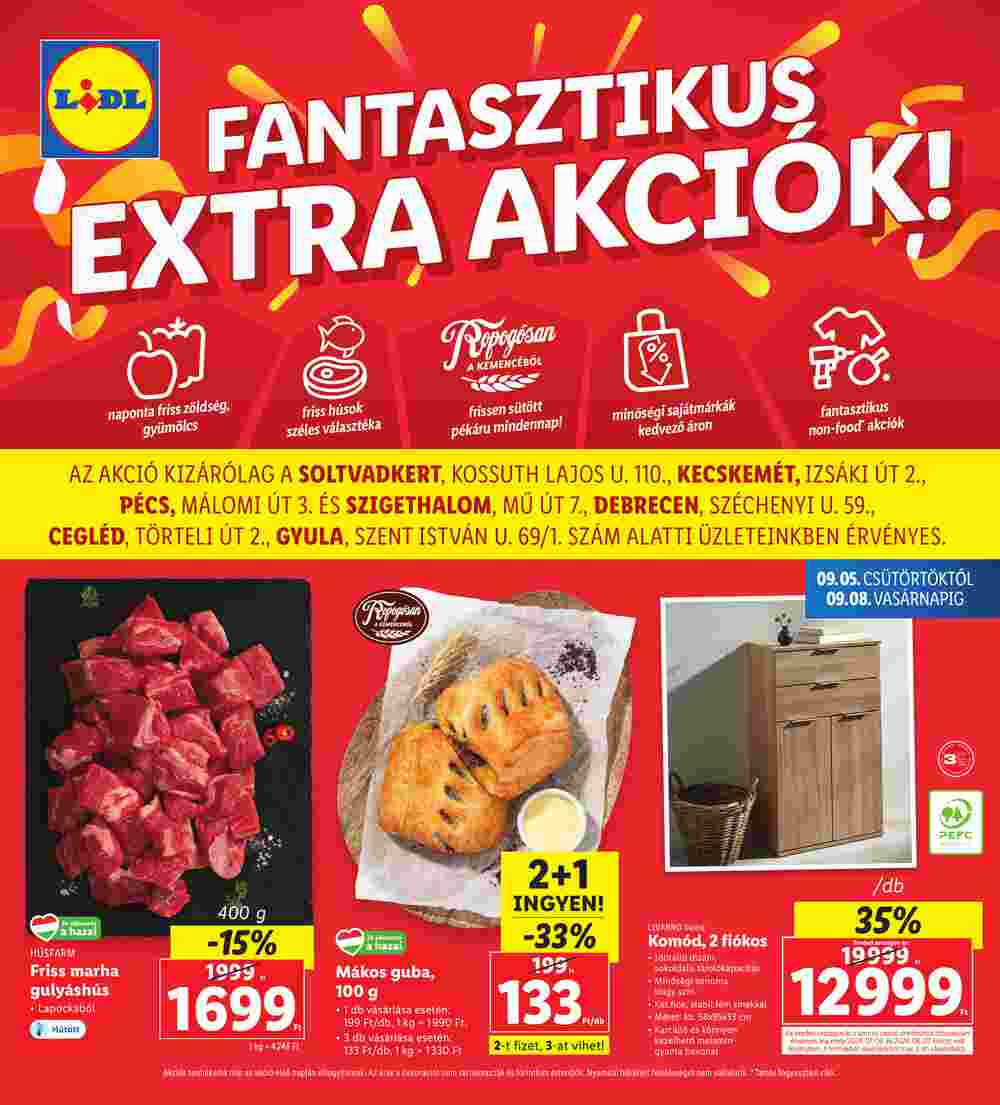 Lidl akciós újság 2024.09.05-től - 1. oldal.