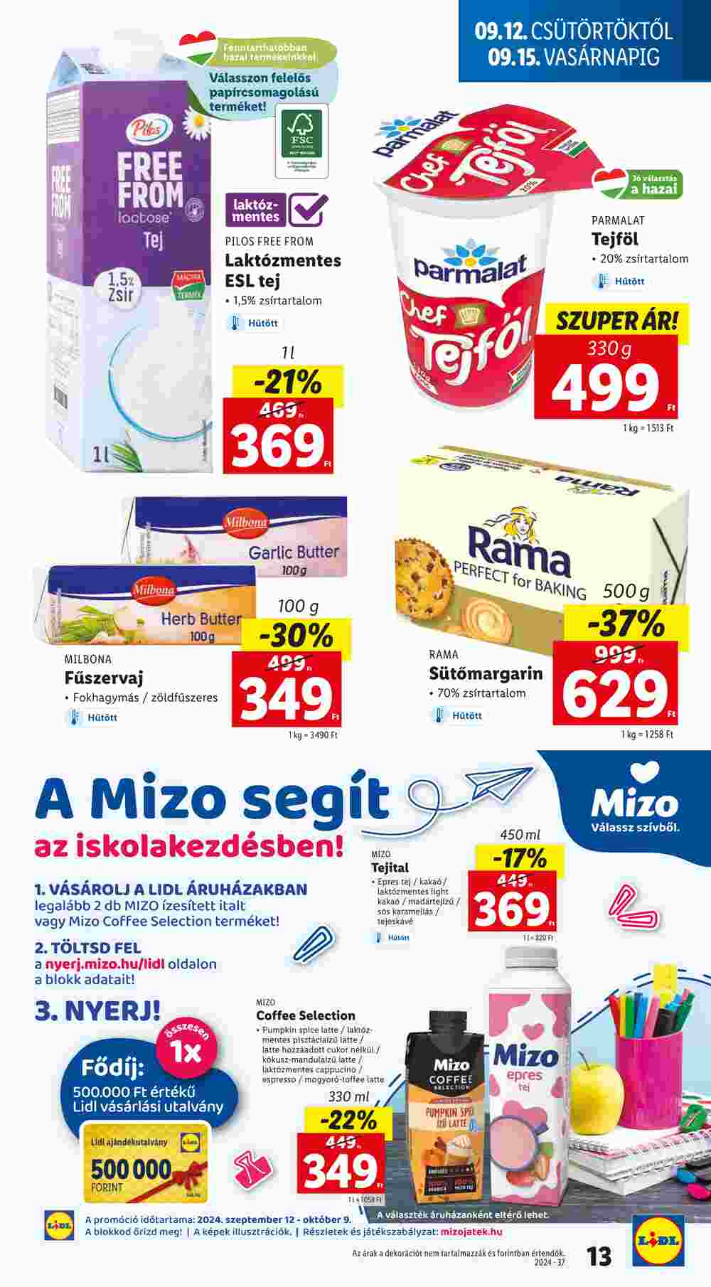 Lidl akciós újság 2024.09.12-től - 13. oldal.