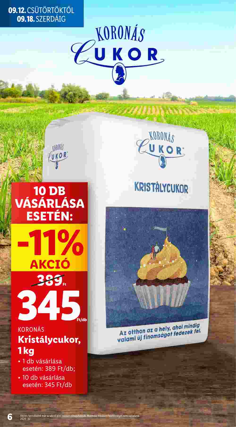 Lidl akciós újság 2024.09.12-től - 6. oldal.