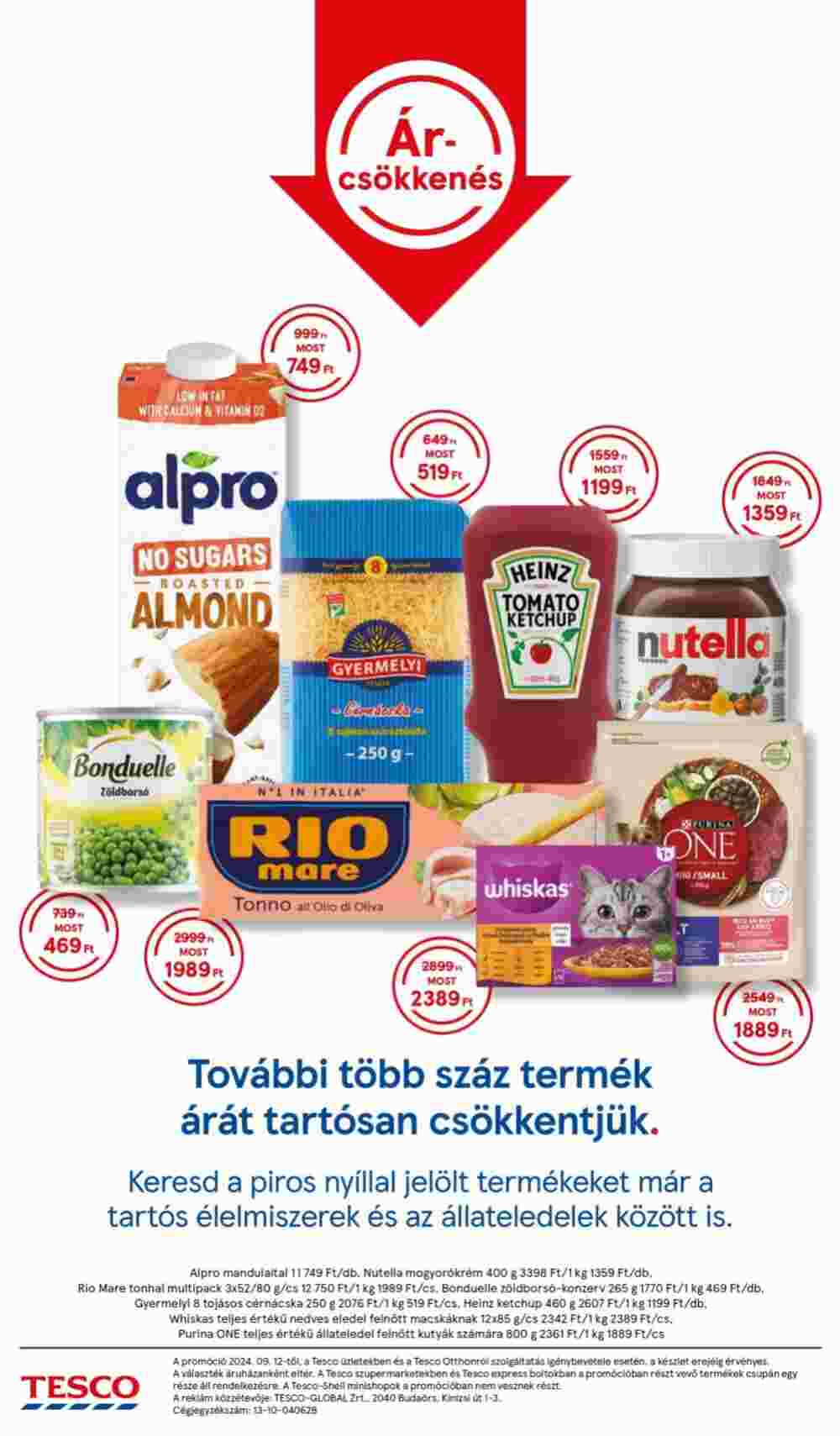 Tesco akciós újság 2024.09.12-től - 16. oldal.