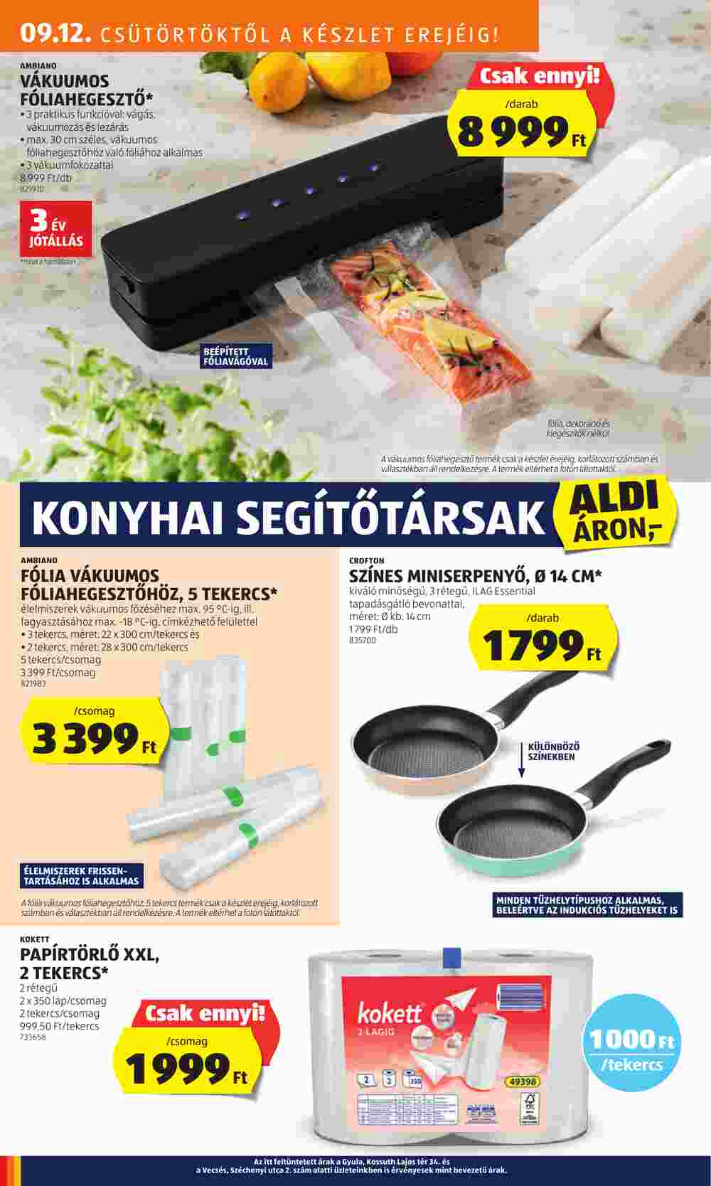 Aldi akciós újság 2024.09.12-től - 22. oldal.