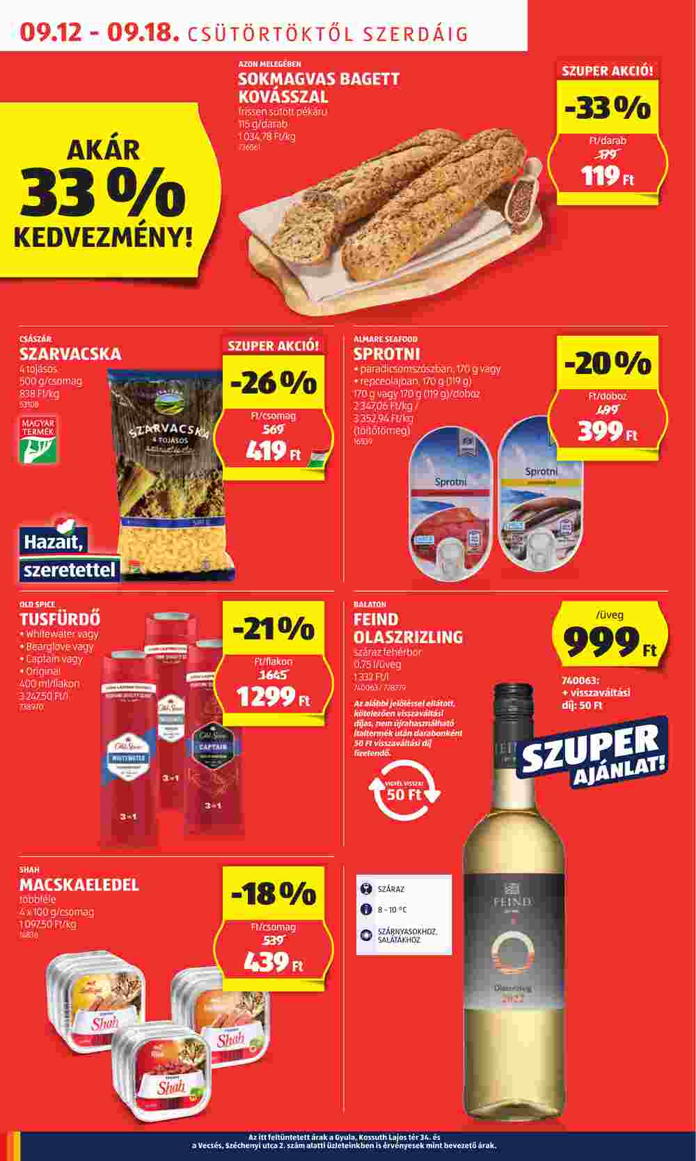 Aldi akciós újság 2024.09.12-től - 6. oldal.