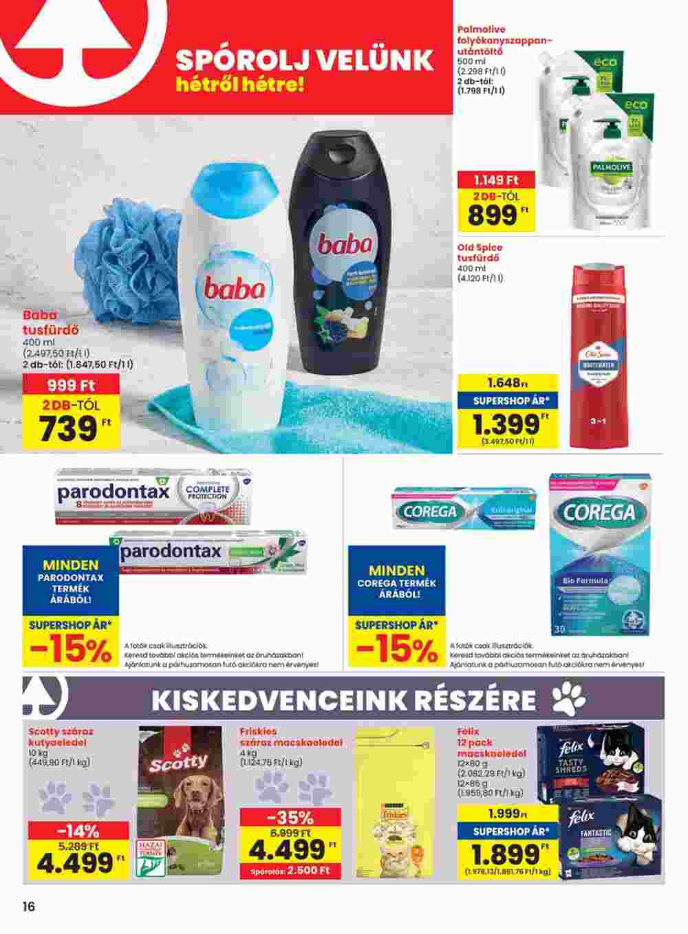 Spar akciós újság 2024.09.19-től - 16. oldal.