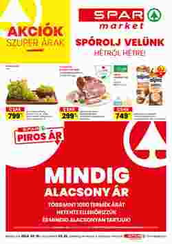 Spar Market akciós újság 2024.09.19-től