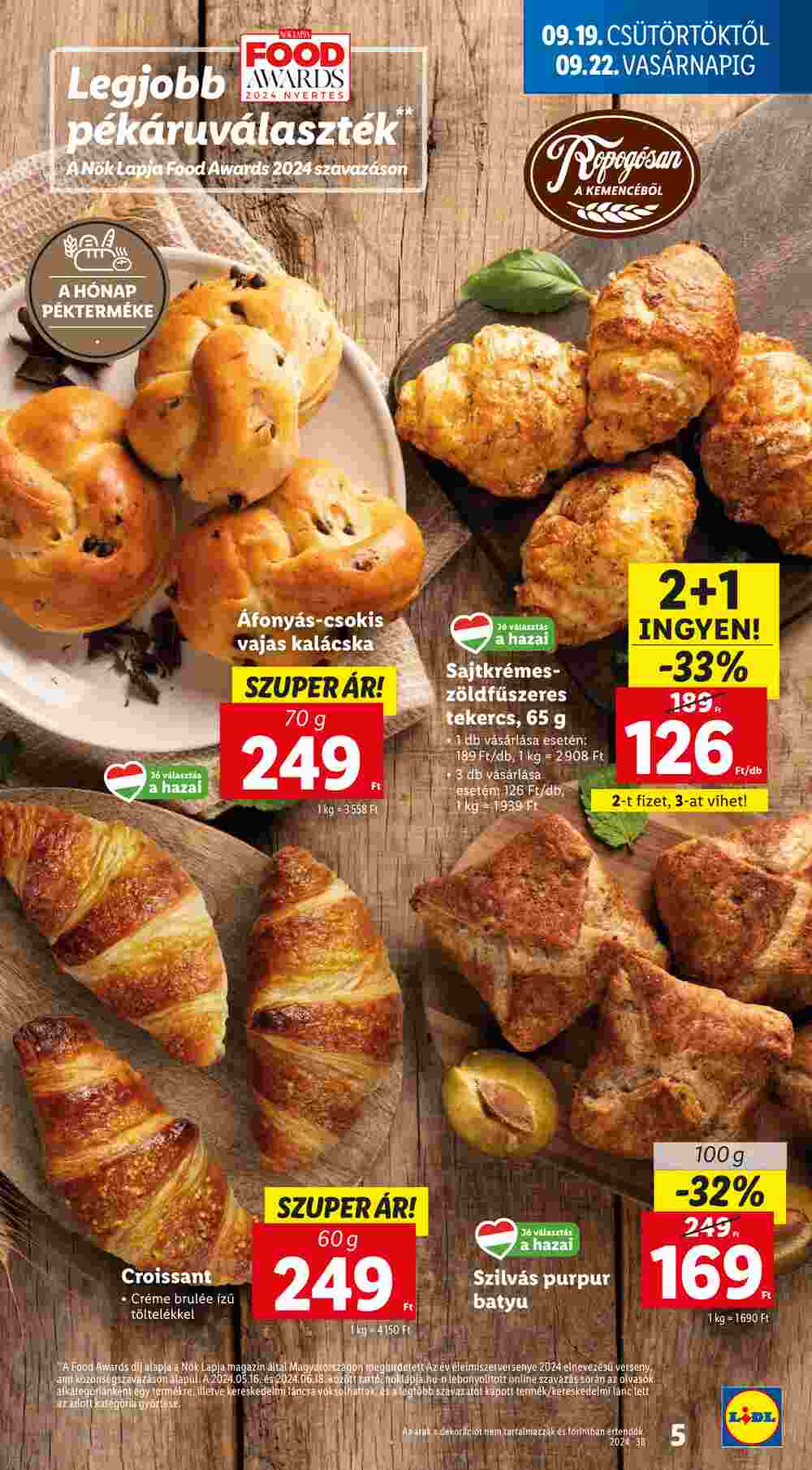 Lidl akciós újság 2024.09.19-től - 5. oldal.