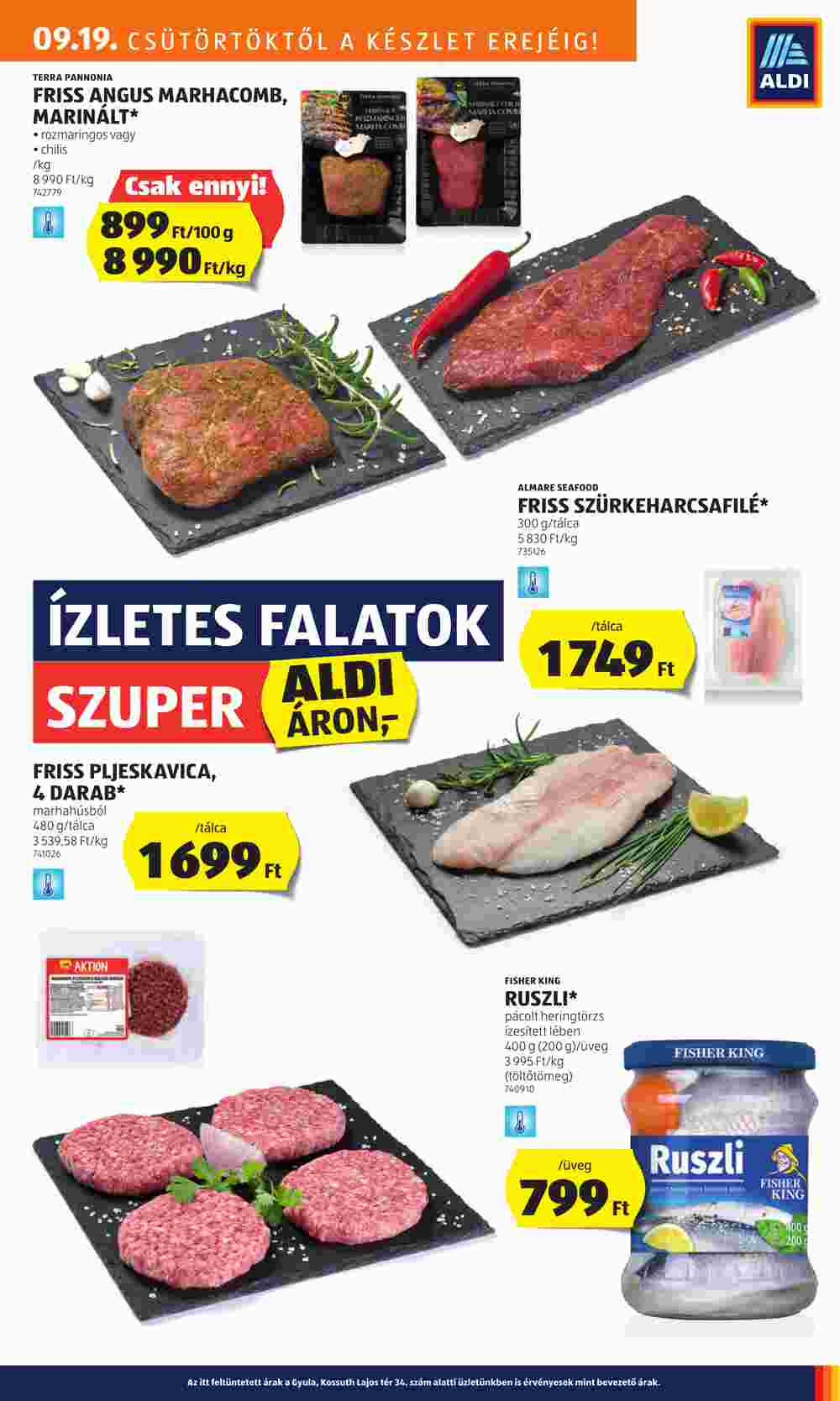 Aldi akciós újság 2024.09.19-től - 11. oldal.