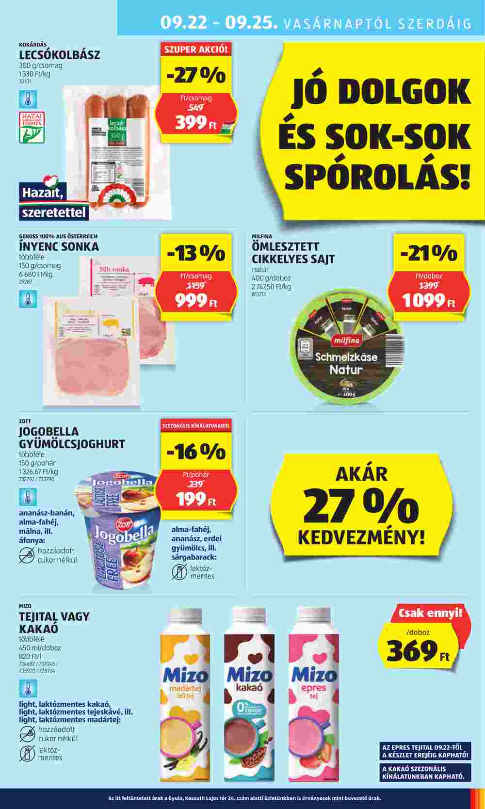 Aldi akciós újság 2024.09.19-től - 25. oldal.