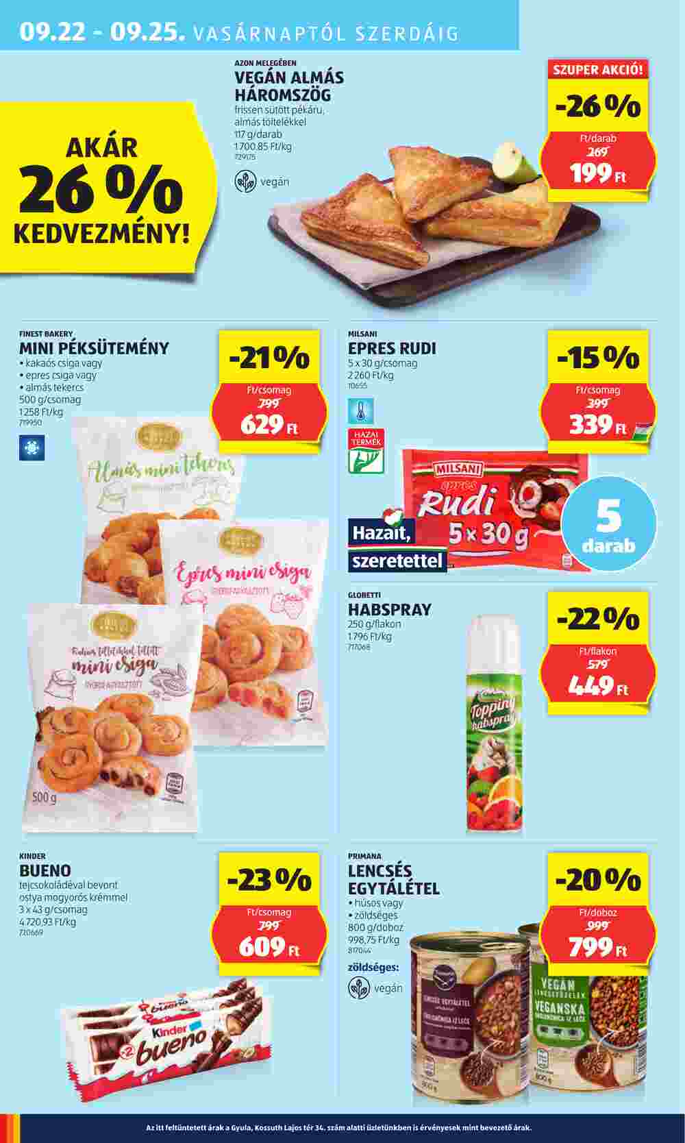 Aldi akciós újság 2024.09.19-től - 26. oldal.