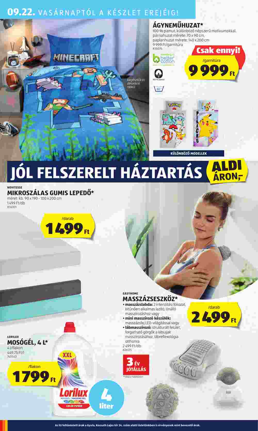 Aldi akciós újság 2024.09.19-től - 38. oldal.