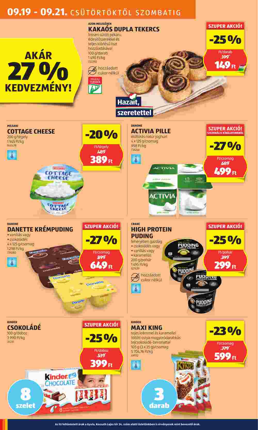 Aldi akciós újság 2024.09.19-től - 8. oldal.