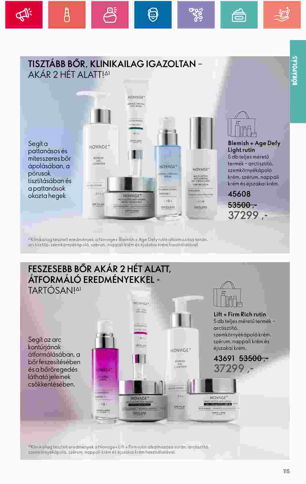 Oriflame akciós újság 2024.10.01-től - 115. oldal.