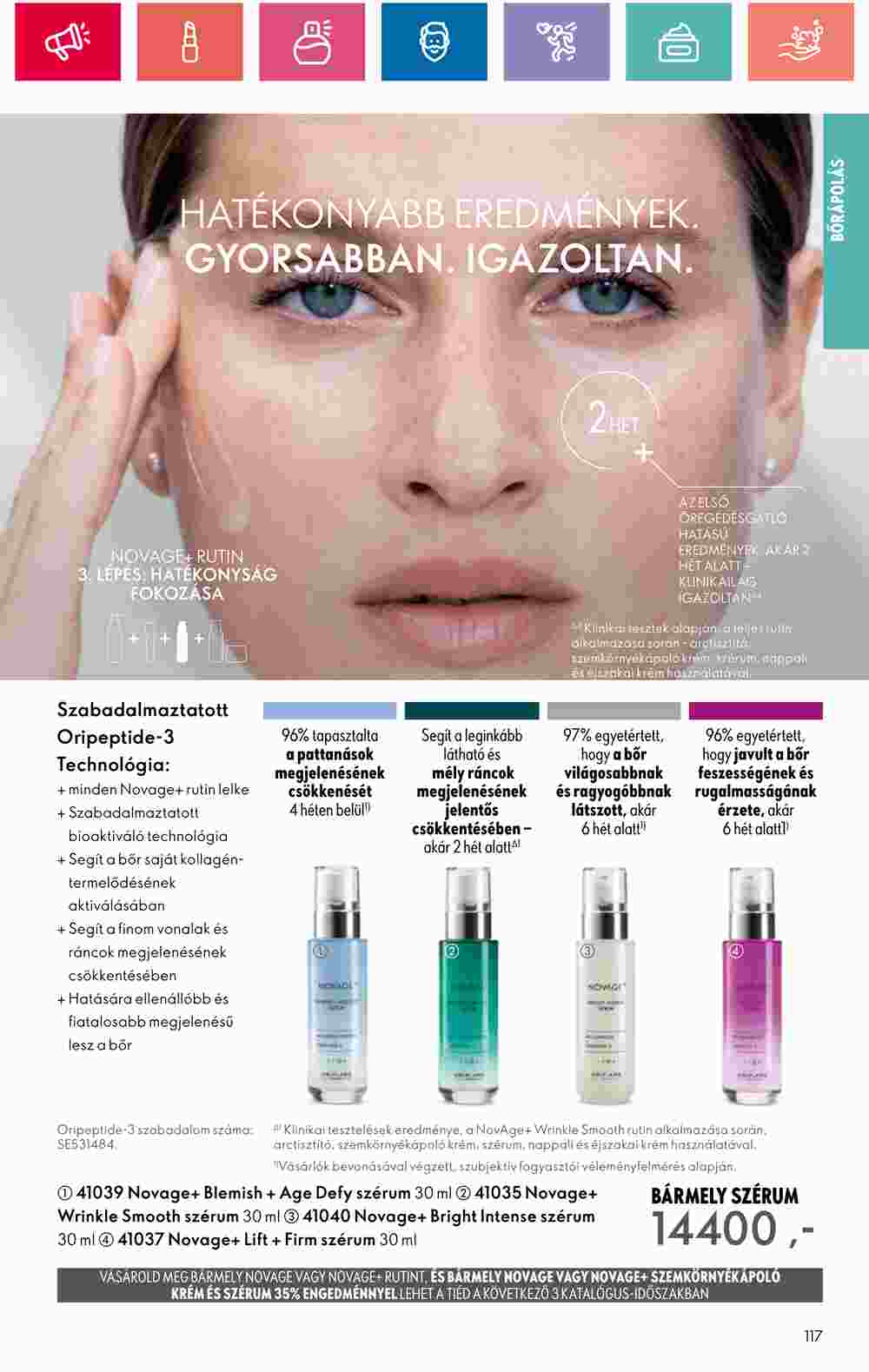 Oriflame akciós újság 2024.10.01-től - 117. oldal.