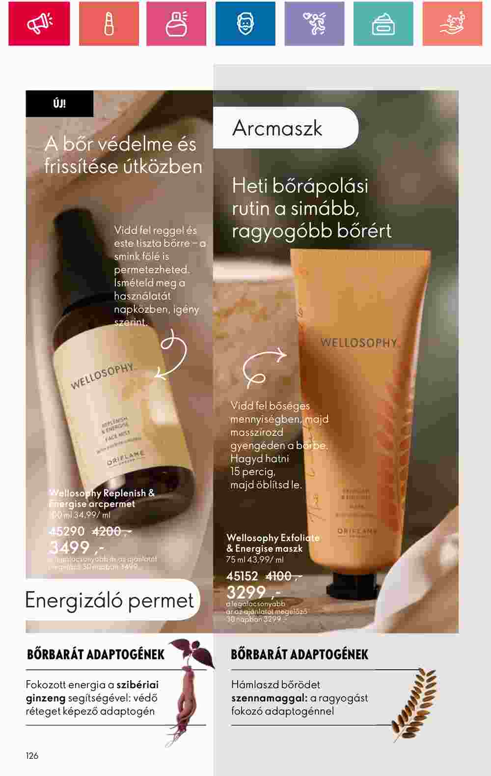 Oriflame akciós újság 2024.10.01-től - 126. oldal.