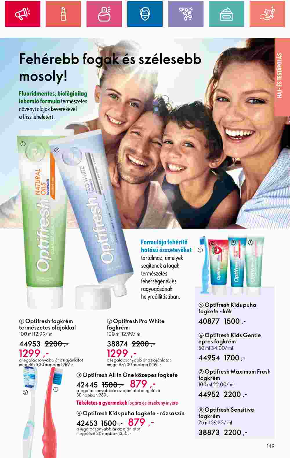 Oriflame akciós újság 2024.10.01-től - 149. oldal.