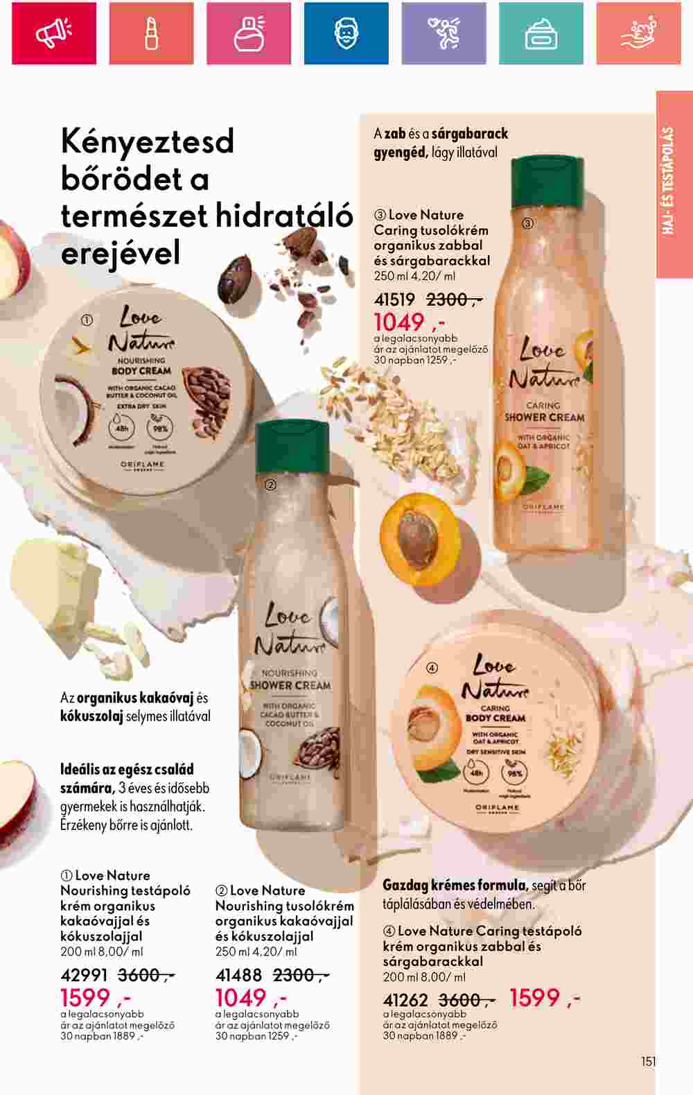 Oriflame akciós újság 2024.10.01-től - 151. oldal.