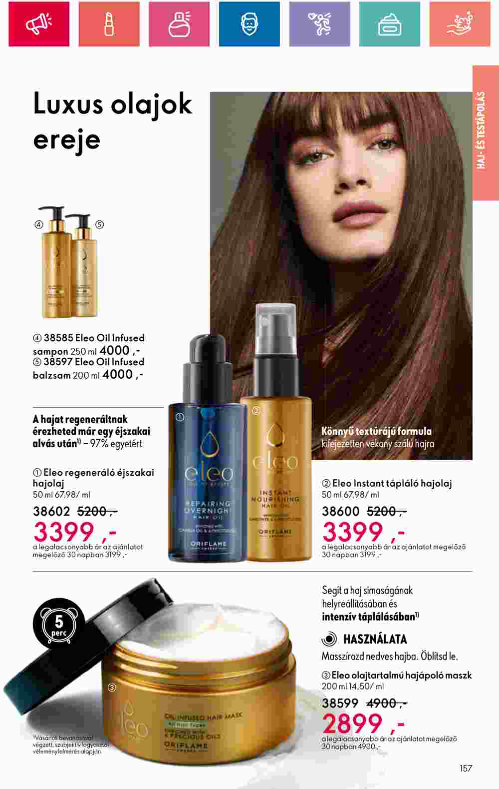 Oriflame akciós újság 2024.10.01-től - 157. oldal.