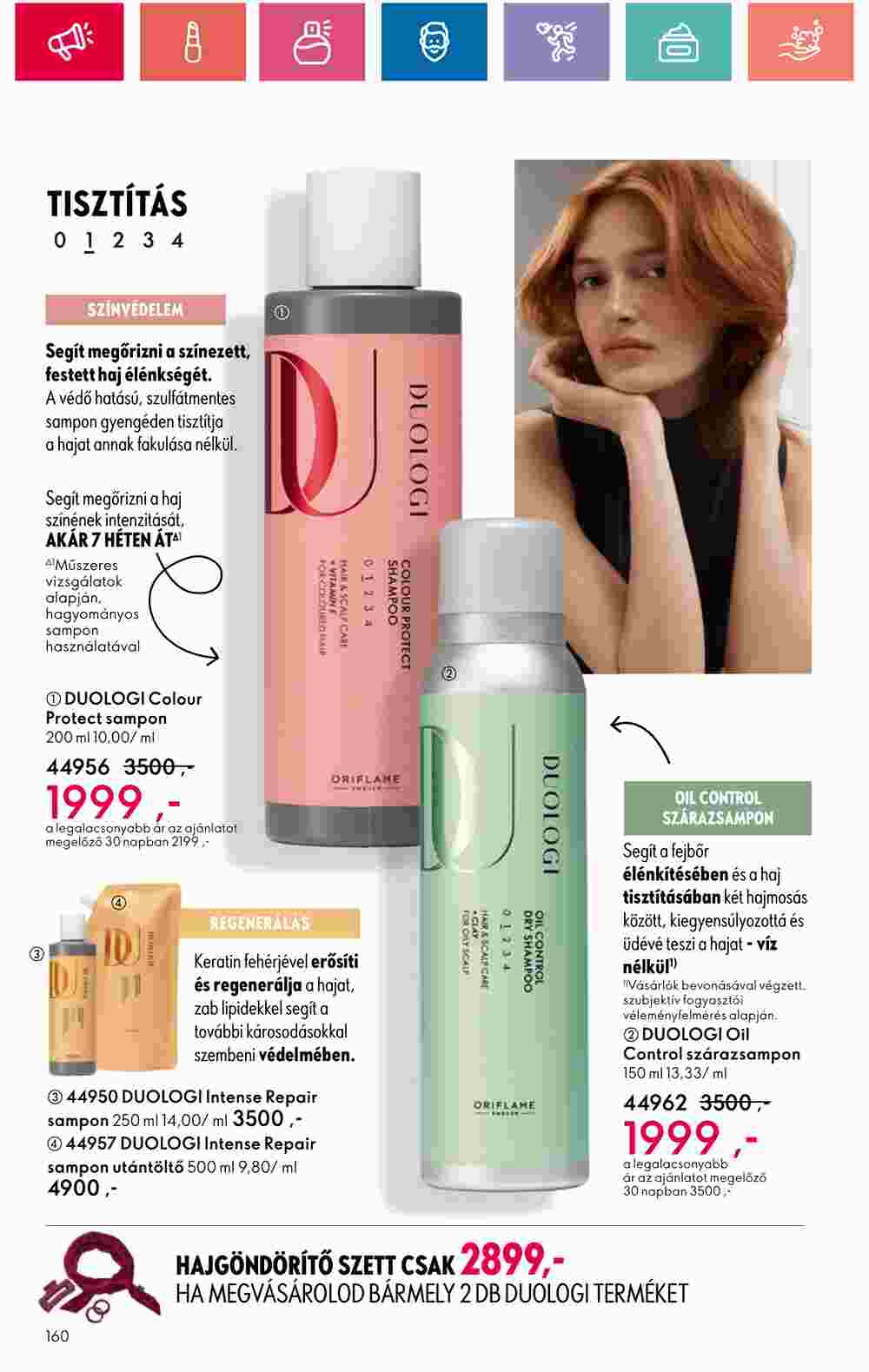 Oriflame akciós újság 2024.10.01-től - 160. oldal.