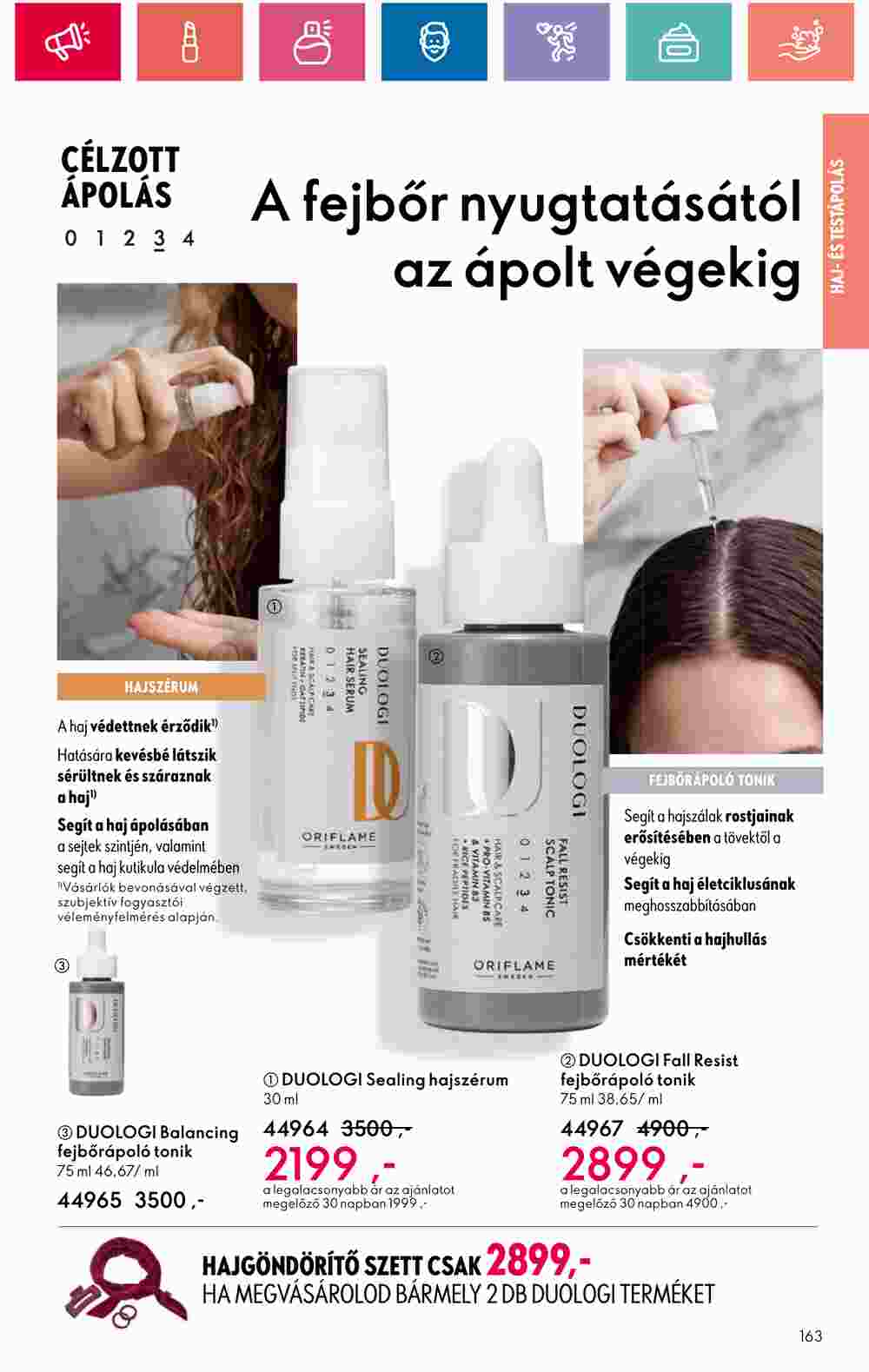 Oriflame akciós újság 2024.10.01-től - 163. oldal.