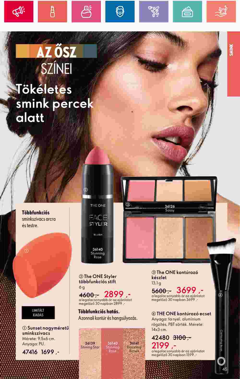 Oriflame akciós újság 2024.10.01-től - 45. oldal.